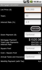 game pic for Mortgage Calculator Free